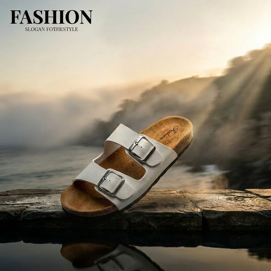 SANDALES CLASSIQUES EN LIÉGE UNISEXE FASHION® – LE CONFORT POUR TOUS.